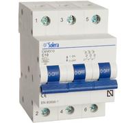 Interruptor magnetotermico 3P 3mod 10Acurva CSOLERA CBM310