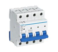 Interruptor magnetotérmico Chint 4P 16A 10kA curva C - 179910