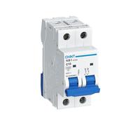 Interruptor magnetotérmico Chint NB1-63H/C10 2P 10A curva C - 179824