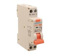 Interruptor magnetotérmico diferencial 20A C20, Tipo AC Curva C, 1P+N 6kA 30mA 220V, RCBO Salvavidas Slim, Ocupa solo 1 módulo DIN
