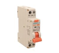 Interruptor magnetotérmico diferencial 32A C32, tipo AC Curva C, 1P+N 6kA 30mA 220V, RCBO Salvavidas Slim, Ocupa solo 1 módulo DIN