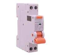 Interruptor magnetotérmico diferencial tipo A-SI, curva C 25A, RCBO súper inmune, 1P+N 6kA 30mA 220V, Slim de 1 módulo DIN, serie GYR10N