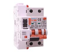 Interruptor magnetotérmico diferencial WIFI Rearmo Automático, RCBO Tipo A Curva C, Idn 30mA / 0.03A, In 6A, APP Tuya Smart Life, 2P Veri 6kA, 3 módulos, control remoto y manual