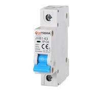 Interruptor magnetotérmico IXTRIMA, 1P, 220V, 6KA, Amperios disponibles: 6A-10A-16A-20A-25A-32A-40A-50A-63A (C6-6A)