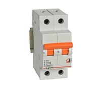 Interruptor magnetotermico para vivienda Legrand 419935RX3 2 polos 6KA16A