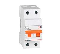 Interruptor magnetotermico para vivienda Legrand 419937RX3 2 polos 6KA25A