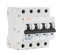Interruptor Magnetotérmico Residencial 4P 10-63A 6kA Curva C MAXGE