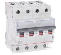 Interruptor magnetotérmico S 304 4P B 20A 6000A TX3 403418