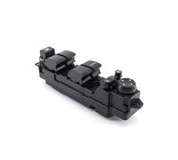 Interruptor Mando Botonera para Mazda 2 para M2 2007-2013 Puerta Delantera Izquierda del Conductor Interruptor Principal de ventanilla Elevador de Vidrio DF7466350B DF74-66-350 Botonera Mando