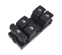 Interruptor Mando Elevalunas 5G0959857 Interruptor Ventana Botón Control Principal Ventana Eléctrica De Luz Blanca/roja Para Golf MK7 Para Passat B8 Para Seat Leon 2013-2018 Botonera Elevaluna(Noelect