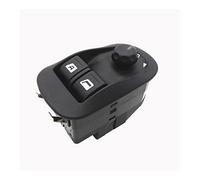 Interruptor Mando Elevalunas 6554.WA 6554.WH 6554.58 Interruptor de ventana de energía eléctrica Control de botón de espejo apto para P&eugeot 206306 Negro