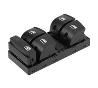 Interruptor Mando Elevalunas Interruptor de ventana eléctrico automático, interruptor de ventana eléctrico de plástico 4F0959851A, negro para A3 8P para Q7 2006-2011