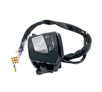 Interruptor Manillar 1 Par De Manillar De Motocicleta, Interruptores Izquierdo Y Derecho, Bocina, Faro De Señal De Giro, Interruptor Controlador De Manillar De Arranque Universal