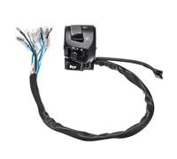 Interruptor Manillar Controlador De Luces Motocicletas 7/8 "para Faro De Señal De Giro De Bocina Universal De 12V Interruptor De Arranque Eléctrico De Doble Acelerador