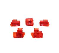 Interruptor Manillar Interruptor De Arranque Motocicleta, Luz Bocina, Señal Giro, Botón Haz Alto Y Bajo, Conectores para Accesorios ATV