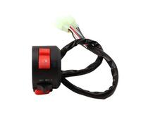 Interruptor Manillar Interruptor De Arranque Y Luz Apagado con Conector Hembra 7 Cables para Cuatriciclo Kazuma Coolster para 50 CC, 70, 90 110, Compatible Manillar 7/8"