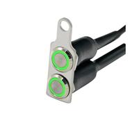 Interruptor Manillar Interruptor De Motocicleta, Botón De Encendido Y Apagado, Adaptador De Interruptores De Manillar DC12V, Faro Antiniebla, Interruptor De Control De Manillar De Motocicleta