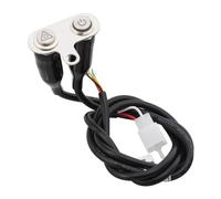 Interruptor Manillar Interruptor De Señal Intermitente De Advertencia DC12V, Botón Manual Ajustable, Control Manual para Harley ATV Dirt(1 Set Switch)