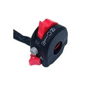 Interruptor Manillar Interruptores De Manillar De Motocicleta De 7/8 ''y 22mm, Luz De Advertencia Intermitente para Faro De Motocicleta, Botón De Interruptor De Controlador De Barra