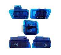 Interruptor Manillar Motocicleta 5 Piezas para Interruptores Motocicleta Dirección Tres Cables Atenuación Alta/Baja, Bocina, Piezas Arranque para Arena Central, Botón Controlador Indicador