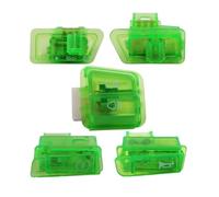 Interruptor Manillar Motocicleta 5 Piezas para Interruptores Motocicleta Dirección Tres Cables Atenuación Alta/Baja, Bocina, Piezas Arranque para Arena Central, Botón Controlador Indicador