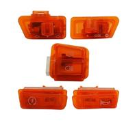 Interruptor Manillar Motocicleta 5 Piezas para Interruptores Motocicleta Dirección Tres Cables Atenuación Alta/Baja, Bocina, Piezas Arranque para Arena Central, Botón Controlador Indicador