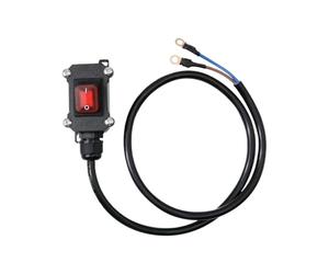 Interruptor Manillar Motocicleta Disyuntor De Motocicleta 12V/24V, Interruptor De Apagado del Motor, Batería Resistente(100cm Line)