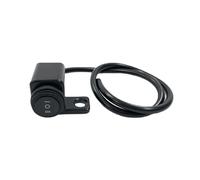 Interruptor Manillar Motocicleta Interruptor De Botón para Faro Delantero De Motocicleta De 12 V, Universal, Encendido/Apagado, Luz De Freno Antiniebla, Manija De Empuje Izquierda/Derecha