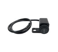 Interruptor Manillar Motocicleta Interruptor De Botón para Faro Delantero De Motocicleta De 12 V, Universal, Encendido/Apagado, Luz De Freno Antiniebla, Manija De Empuje Izquierda/Derecha