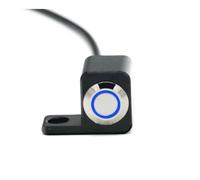 Interruptor Manillar Motocicleta Interruptor De Control del Manillar De La Motocicleta, Freno, 12 V, 10 Mm, Montaje En Espejo, Faros De Motocicleta, Luces Antiniebla De Emergencia, Retorno Manual