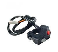 Interruptor Manillar Motocicleta Interruptor De Encendido Y Apagado Universal para Motocicleta, con Botón De Dos Funciones para EXC-F, SXF, XC, TE, FE, FX Y Manillar De Control.