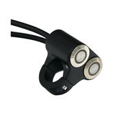 Interruptor Manillar Motocicleta Interruptor De Manillar De Motocicleta, Faro De Scooter ATV, Luz De Advertencia De Peligro, Freno, Niebla, Encendido-Apagado, Aluminio(3)