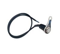 Interruptor Manillar Motocicleta Interruptor LED para Motocicleta, Botón De Encendido/Apagado para Montaje En Manillar, 12 V, para Luz De Trabajo, con Soporte.(Green)