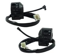 Interruptor Manillar Motocicleta Interruptor Universal Para Manillar Motocicleta 22mm 7/8" Bocina Moto Señal Giro Botón Control
