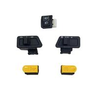 Interruptor Manillar Motocicleta Interruptores Botón Para Motocicleta, Scooter Faro Delantero, Bocina, Regulador Intensidad, Interruptor Arranque, Interruptor Faro Único Para Accesorios Ciclomotor ATV