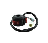 Interruptor Manillar Motocicleta Interruptores Manija para Motocicleta, Control Interruptor 8 Cables, Luz Corte Y Arranque para 50 CC, 70 CC, 90 CC Y 110 CC, para ATV, Quad Y Motocicleta.