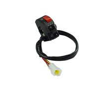 Interruptor Manillar Motocicleta Interruptores Universales Para Manillar Motocicleta 7/8 "22mm Botón Bocina Señal Giro Lámpara Antiniebla Interruptor Controlador Manija Arranque