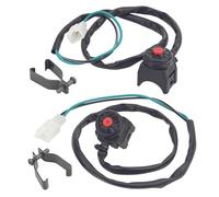 Interruptor Manillar Motocicleta Para Interruptor Empuje Montaje Manillar Para Universal 22mm botón Bocina Control Arranque Parada 7/8" Accesorios Motocicleta