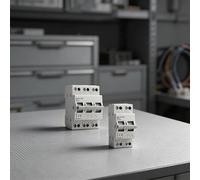 Interruptor manual de transferencia de energía dual, disyuntor montado en riel entrelazado para sistemas 1P 2P 3P 4P, protección contra cortocircuitos