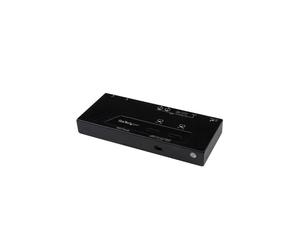 Interruptor Matriz HDMI 2x2 STARTECH con Conmutación Automática y Prioritaria - 1080p - 1920 x 1200 - Full HD
