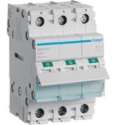 Interruptor modular, 3 polos, 40A