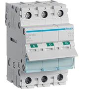 Interruptor modular, 3 polos, 80A