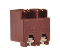 Interruptor momentáneo DPST de repuesto para Bosch GWS6-100 GWS7-100 125 mm amoladora angular AC250V 6A pieza de herramienta eléctrica