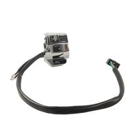 Interruptor moto Ajuste para Vespa Sprint Primavera 150 LX150, Control de manillar patinete, bocina arranque, botón, faro, luz señal giro Pulsador de arranque moto(Only The Right)