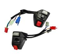 Interruptor moto Ajuste para Yamaha AEROX 155 atenuador de faro con botón bocina combo motocicleta reemplazo interruptor manillar izquierdo derecho