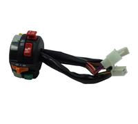 Interruptor moto Interruptor de Control manillar para motocicleta, 7/8 ", 22mm, montaje bocina señal giro, botones encendido y apagado