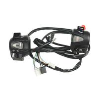 Interruptor moto Interruptores de Control manillar motocicleta 7/8 "y 22mm, botón bocina, señal giro arranque, luz antiniebla repuesto para PCX Pulsador de arranque moto
