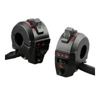 Interruptor moto Manillar Interruptor De Control De Manillar De Motocicleta De 7/8" 22mm Para ATV Universal Lado Izquierdo Derecho Luz De Haz Para Alto/bajo Bocina Señal De Giro(Left right)