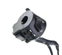 Interruptor moto Manillar Interruptor Manillar De Motocicleta 7/8" 22mm Para Interruptores Universales Con Bocina Señal De Giro Control De Haz Para Alto Y Bajo Con Cable