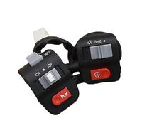 Interruptor Motocicleta 1 Par Interruptores Botón Para Motocicleta Controlador Manillar Para Bicicleta Eléctrica Señal Scooter Luz Antiniebla Bocina On-off